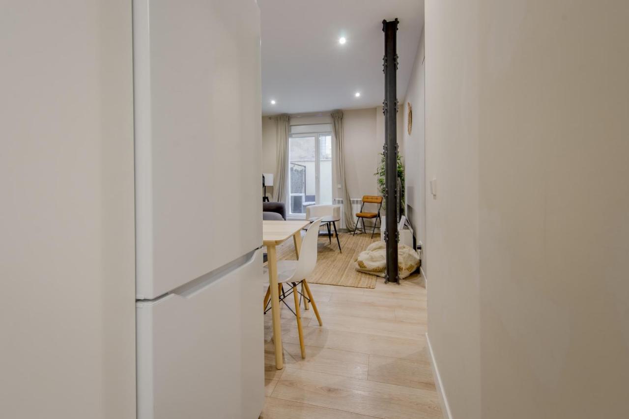 Acogedor Apt 3 Habitaciones Y Terraza En El Centro Madrid Buitenkant foto
